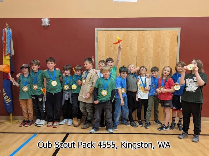 Cub Scout Pack 4555, Kingston, WA