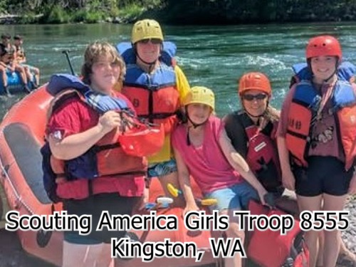 Scouting America Girls Troop 8555 Kingston, WA